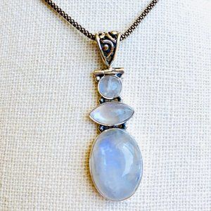 COPY - Moonstone & Sterling Silver Pendant